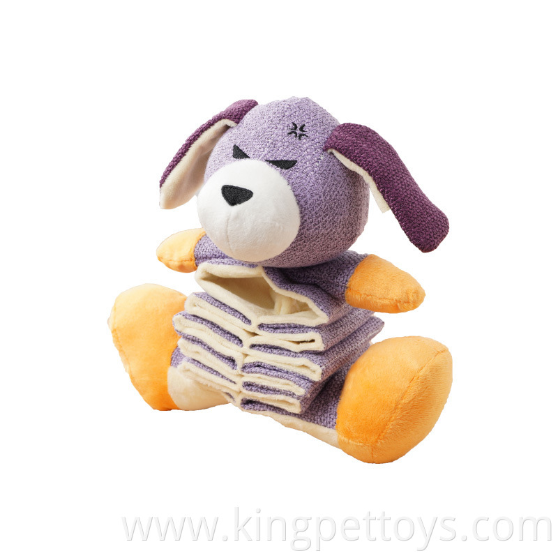 Bite Resistant Dog Plush Toy Bear